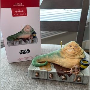 Hallmark Star Wars Jabba the Hut ornament - sound and movement